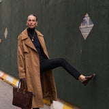 The Traditional Trench in Chestnut
