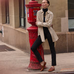 The Rib Turtleneck in Navy