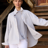 The Weekend Shirt in Stone Grey