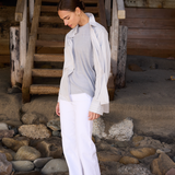 The Weekend Shirt in Stone Grey