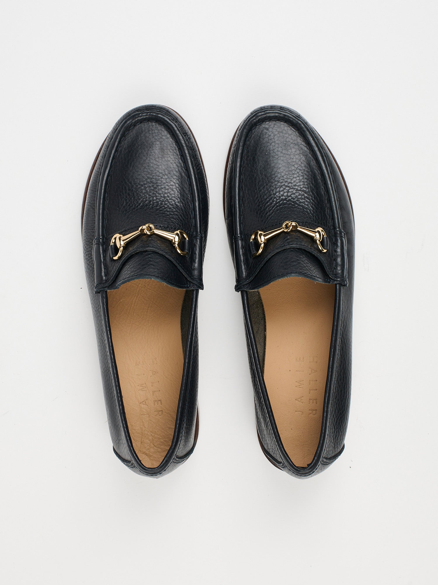 The Bit Loafer in Navy Flat Front