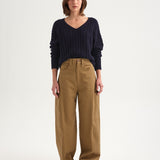 The Baggy Painter Twill in Chestnut