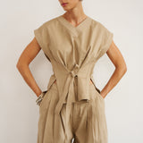 The Smock in Tan